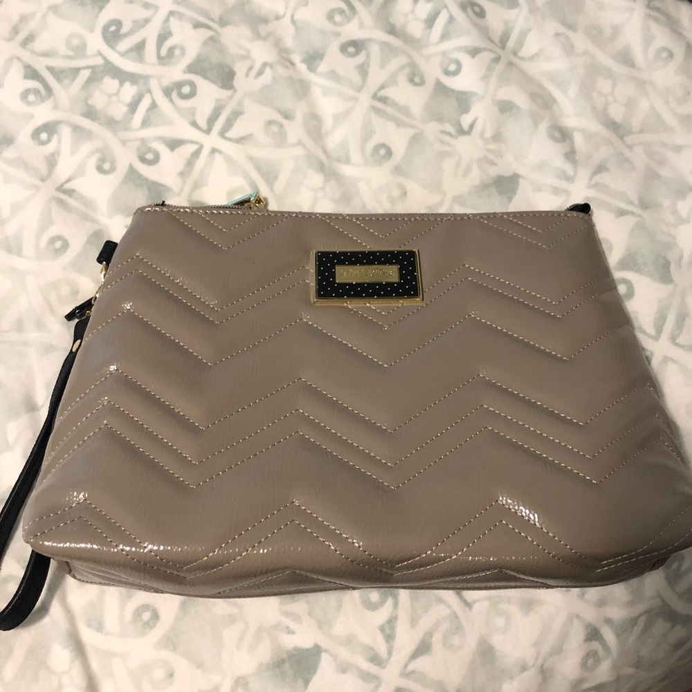 Betsy Johnson clutch/cosmetic bag